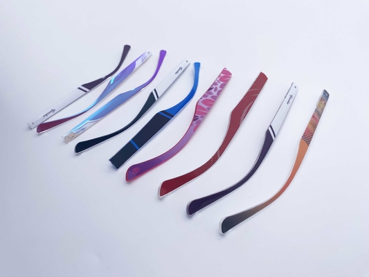 Plastik-der Glas-TR90 Prozess Rahmen-der Bein-IMD mit guter Härte