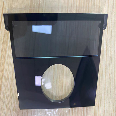 Plastik-Hochglanz-Schwarz-halb transparentes Fenster der IMD-Linsen-Härte-2H