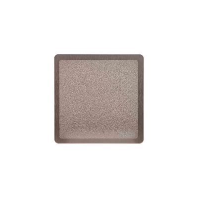 Die ABS Auftritt-Dekorations-Teile täfeln Metallsand-Korn-Auftritt